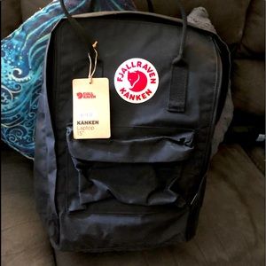 BRAND NEW Kanken Laptop Bag 15” Navy